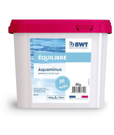 PH-Moins en granulés, Aquaminus - 6 Kg